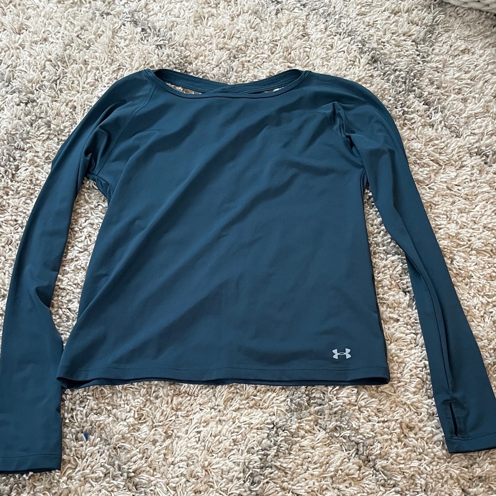 Under Armour Women's Long Sleeve Top - Dark Tealâ